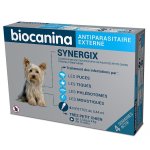 Biocanina synergix tr�s petit chien 1, 5 � 4kg 4 pipettes