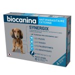 Biocanina synergix petit chien 4 � 10kg 4 pipettes