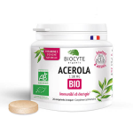 Biocyte acérola 1100mg bio immunité & energie 20 comprimés à croquer Biocyte acérola 1100mg bio immunité & energie 20 comprimés à croquer