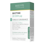 Biocyte - biotine 10 000 �g - force, croissance cheveux - compl�ment anti chute - 45 g�lules