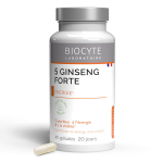 Biocyte 5 ginseng forte energie & vitalit� 40 g�lules