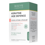 Biocyte - k�ratine age defence - compl�ment affaiblis & fragile - 120 g�lules