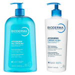 Bioderma atoderm duo dermatologique corps gel douche 1l + crme ultra 500ml