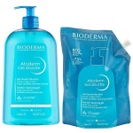 Bioderma atoderm gel douche gel douche sans savon peaux sches famille et co - recharge 1l