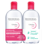 Bioderma créaline h2o eau micellaire démaquillante lot de 2 x 500ml Bioderma créaline h2o eau micellaire démaquillante lot de 2 x 500ml