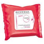 Bioderma craline h2o dmaquillant peaux sensibles 25 lingettes