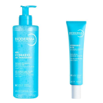 Bioderma hydrabio duo hydratation intense gel moussant 400ml + crme riche 40ml