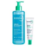 Bioderma sebium duo gel moussant 400ml + cr�me soin de jour kerato + 30ml