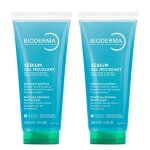 Bioderma s�bium gel moussant purifiant peaux mixtes � grasses lot de 2 x 200ml