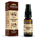 Biofloral confiance en soi spray bio demeter spray emotions 20 ml
