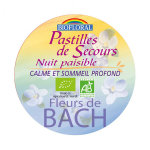 Biofloral pastilles de secours nuit paisible sans alcool format familial 50g Biofloral pastilles de secours nuit paisible sans alcool format familial 50g