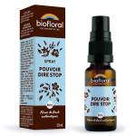 Biofloral pouvoir dire stop spray bio demeter spray emotions 20 ml