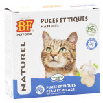 Biofood chat anti puces et tiques naturel 100 comprims