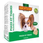 Biofood chien puces et tiques algues marines petit chien 100 comprims