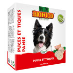 Biofood chien puces et tiques panse 55 comprims
