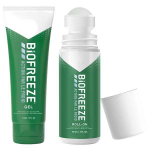 Biofreeze action par le froid muscles et articulations lot de 1 tube gel 118ml & de 1 roll - on 89ml