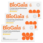 Biogaia probiotiques lactobacillus reuteri protectis arôme citron 30 comprimés - lot de 3 Biogaia probiotiques lactobacillus reuteri protectis arôme citron 30 comprimés - lot de 3
