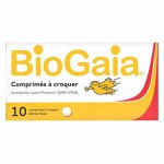Biogaia probiotiques lactobacillus reuteri protectis ar�me fraise 10 comprim�s