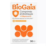 Biogaia vitamine d l. reuteri protectis arme orange 30 comprims  croquer