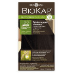 Biokap nutricolor delicato rapid teinture pour cheveux 2. 9 châtain foncé chocolat 135ml Biokap nutricolor delicato rapid teinture pour cheveux 2. 9 châtain foncé chocolat 135ml