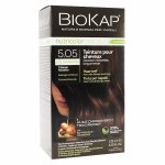 Biokap nutricolor delicato rapid teinture pour cheveux 5. 05 chatain noisette 135ml