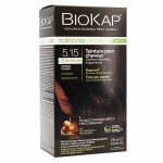 Biokap nutricolor delicato rapid teinture pour cheveux 5. 15 chatain cendré 135ml Biokap nutricolor delicato rapid teinture pour cheveux 5. 15 chatain cendré 135ml