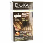 Biokap nutricolor delicato rapid teinture pour cheveux 7. 1 blond su�dois 135ml