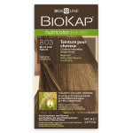 Biokap nutricolor delicato teinture pour cheveux 8. 03 blond clair naturel 140ml