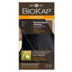 Biokap nutricolor coloration pour cheveux 1. 0 noir 140ml