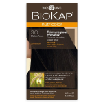 Biokap nutricolor coloration pour cheveux 3. 0 chatain foncé 140ml Biokap nutricolor coloration pour cheveux 3. 0 chatain foncé 140ml
