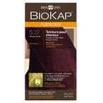 Biokap nutricolor teinture pour cheveux 5. 22 rouge prune 140ml Biokap nutricolor teinture pour cheveux 5. 22 rouge prune 140ml