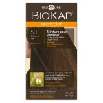 Biokap nutricolor coloration cheveux 5. 3 châtain or clair - 140ml Biokap nutricolor coloration cheveux 5. 3 châtain or clair - 140ml