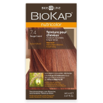 Biokap nutricolor coloration cheveux 7. 4 rouge cuivré - 140ml Biokap nutricolor coloration cheveux 7. 4 rouge cuivré - 140ml