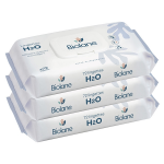 Biolane lot de 3 lingettes paisses h2o x72