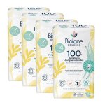 Biolane couches naturelles taille 4 ultra - absorbant pas de fuite lot de 4 x 44 unit�s