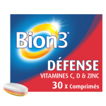 Bion 3 défense complément alimentaire cure 1 mois - 30 comprimés Bion 3 défense complément alimentaire cure 1 mois - 30 comprimés