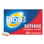 Bion 3 défense complément alimentaire cure 2 mois - 60 comprimés Bion 3 défense complément alimentaire cure 2 mois - 60 comprimés