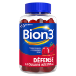 Bion 3 d�fense gommes ar�me fruits rouges - 60 gommes