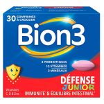 Bion 3 défense junior 30 comprimés à croquer Bion 3 défense junior 30 comprimés à croquer
