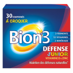 Bion 3 défense junior 30 comprimés à croquer Bion 3 défense junior 30 comprimés à croquer