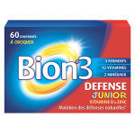 Bion 3 défense junior 60 comprimés à croquer Bion 3 défense junior 60 comprimés à croquer