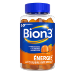 Bion 3 energie gommes ar�me orange - 60 gommes
