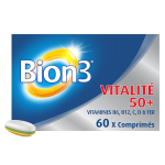 Bion 3 vitalit 50 + senior complment alimentaire cure 2 mois - 60 comprims