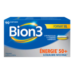Bion 3 energie 50 + sénior complément alimentaire - cure 3 mois - 90 comprimés Bion 3 energie 50 + sénior complément alimentaire - cure 3 mois - 90 comprimés