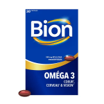 Bion om�ga 3 capsule avec epa dha et probiotiques 30 capsules, 1 mois de prise