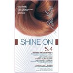 Bionike shine on coloration cheveux permanente hautetolrance chatain clair cuivr 5. 4