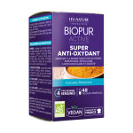 Biopur active super anti - oxydant curcuma poivre noir 48 gélules végétales Biopur active super anti - oxydant curcuma poivre noir 48 gélules végétales