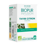 Biopur infusion thym citron 20 sachets