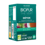 Biopur thé vert détox 20 sachets Biopur thé vert détox 20 sachets