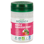Biosens br�le graisse fort bio 45 g�lules v�g�tales